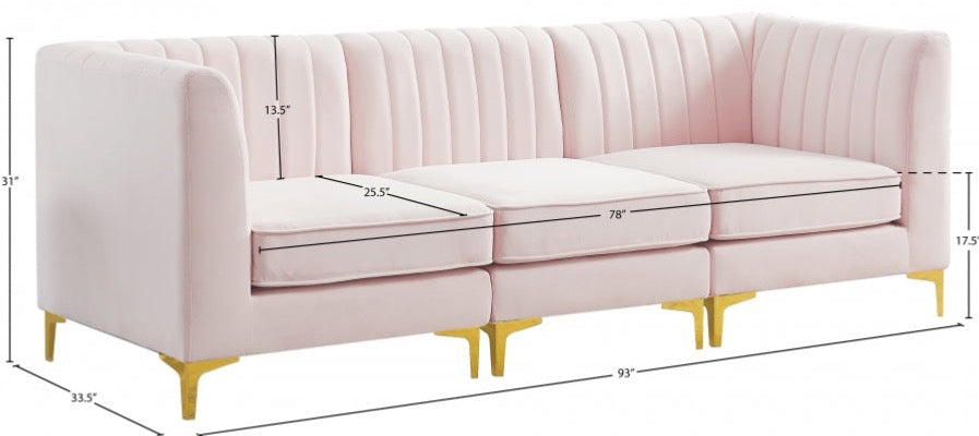 Londyn Pink Sofa