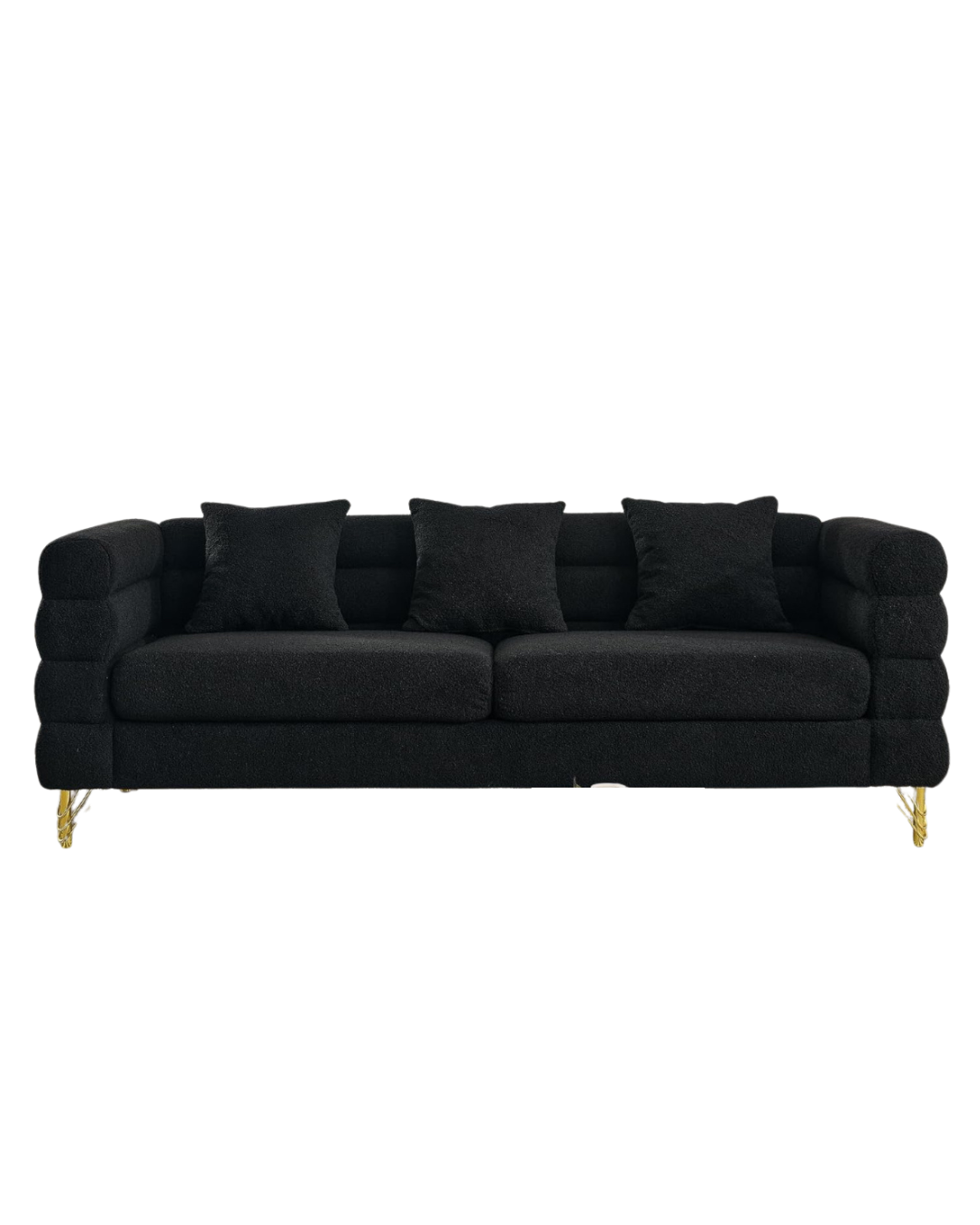 Viline Black Sofa