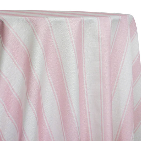 Pink Stripe Linen