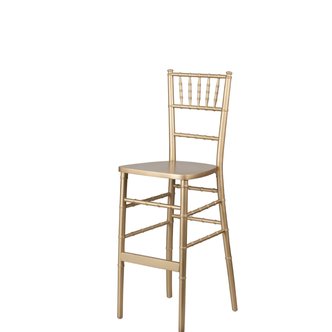 Chiavalri Gold Barstool