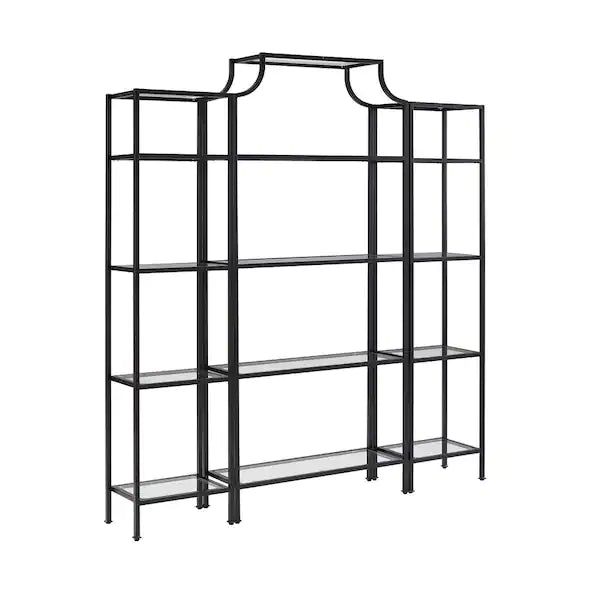 Buchanan 3 piece Black Shelve