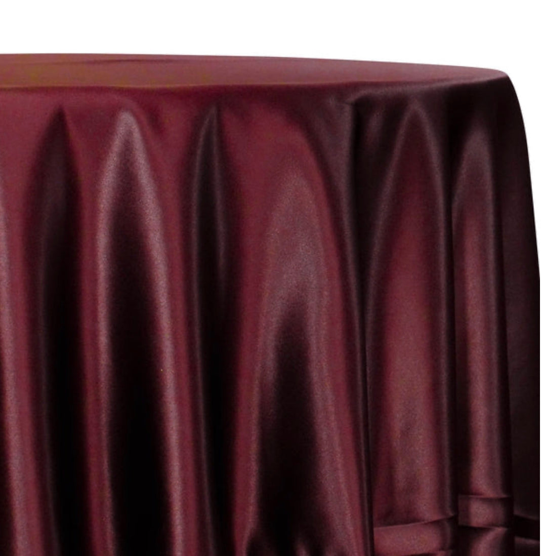 Burgundy Lamour Dull Linen