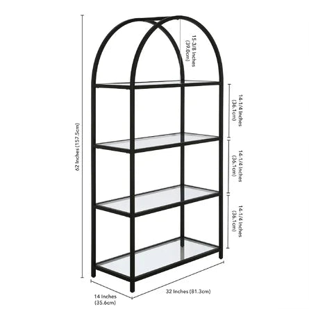 Belina Black Shelve