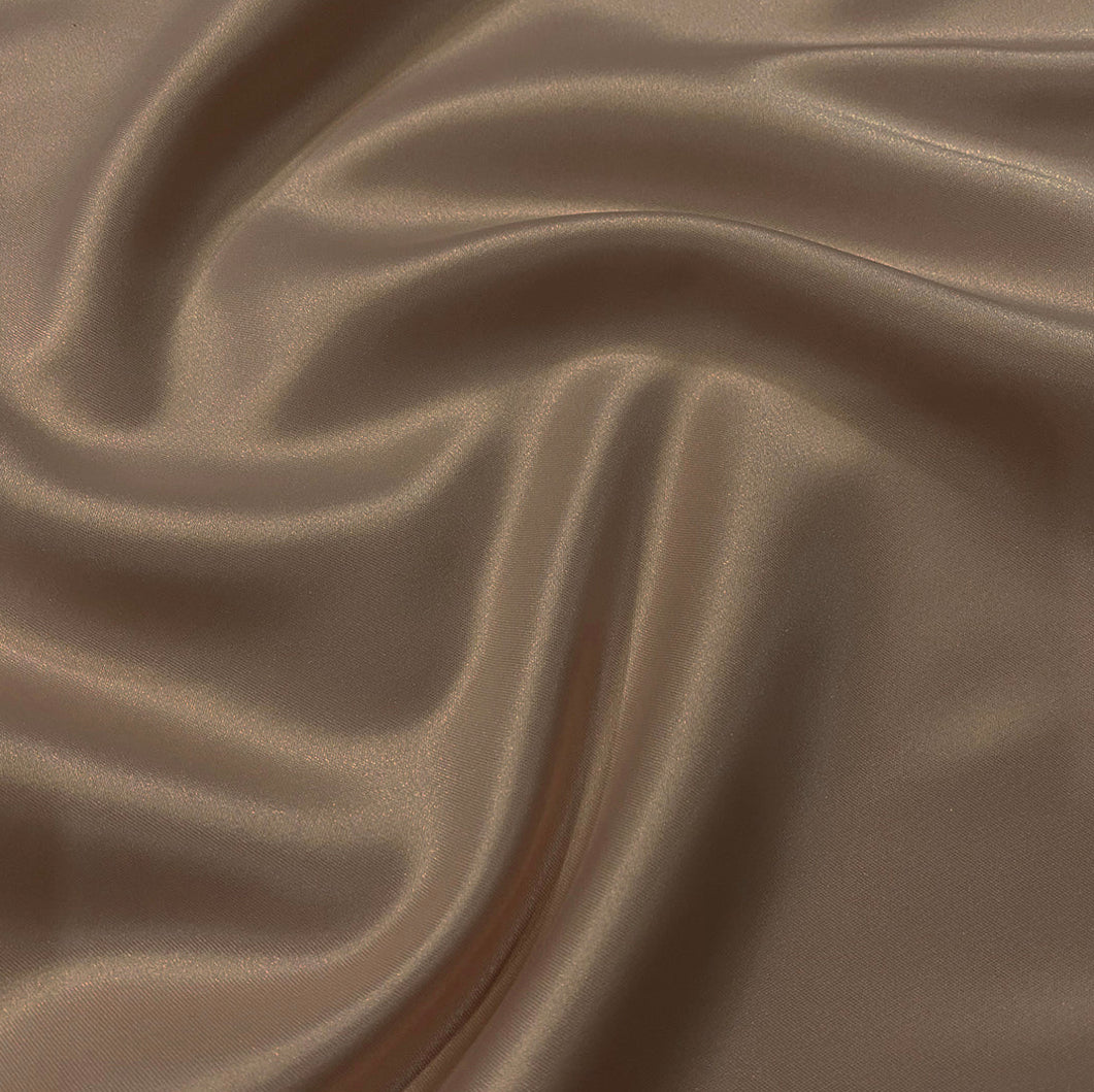 Taupe Lamour Dull Linen