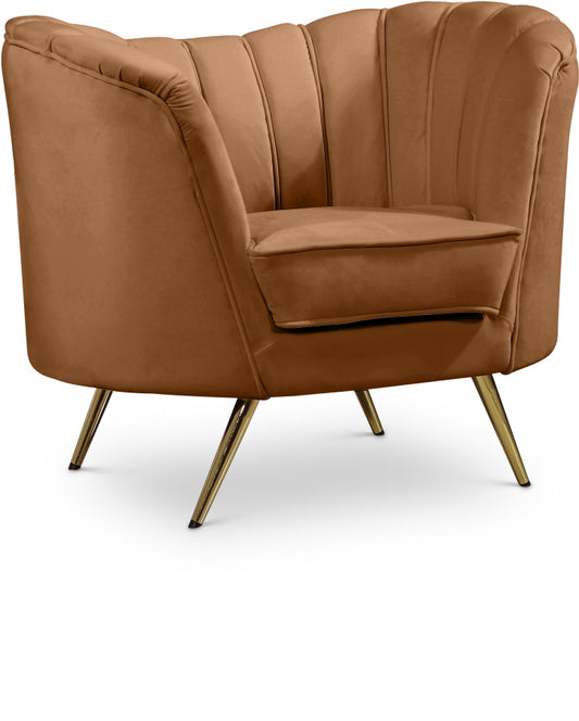 Shellac Cognac Accent Chair