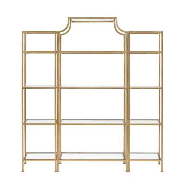 Buchanan 3 piece Gold Shelve