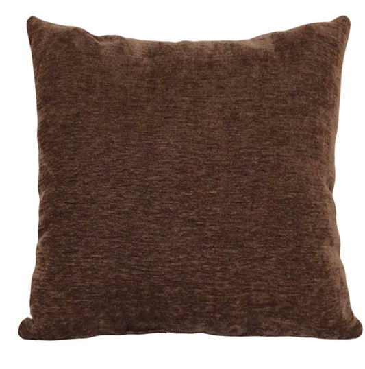 Brown Chenille Pillow