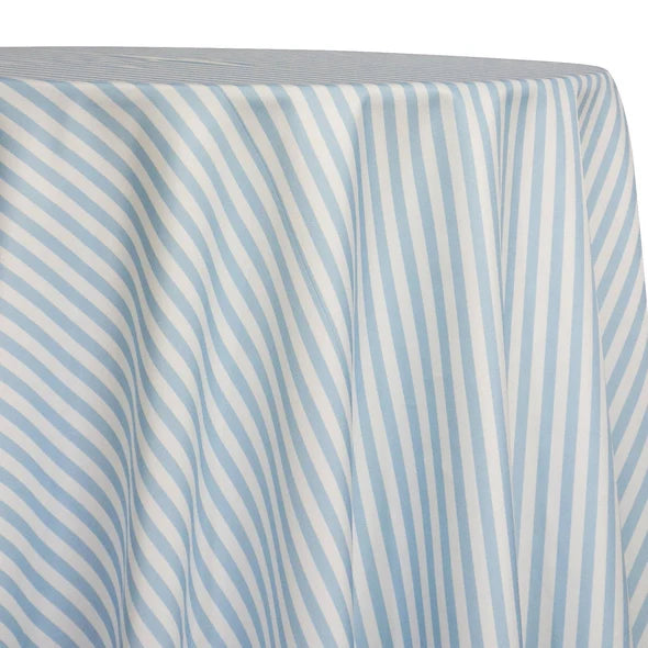 Light Blue Stripe Linen Mini