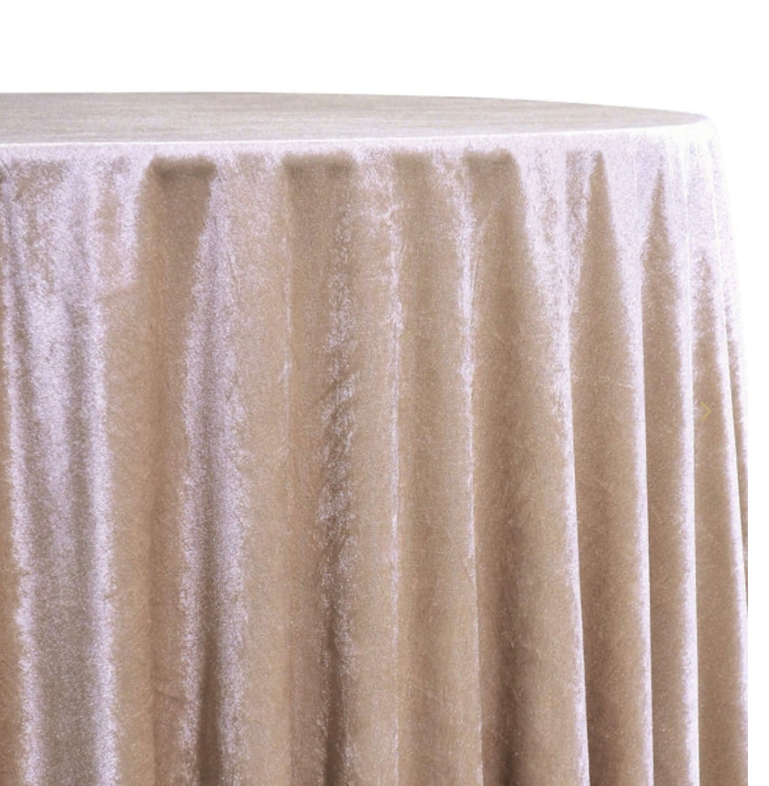 Tan Velvet Plush Linen