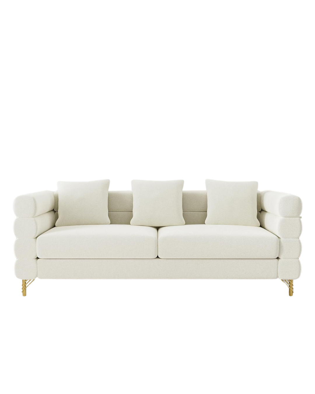 Viline White Sofa