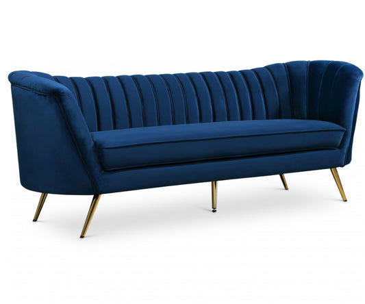 Shellac Blue Sofa