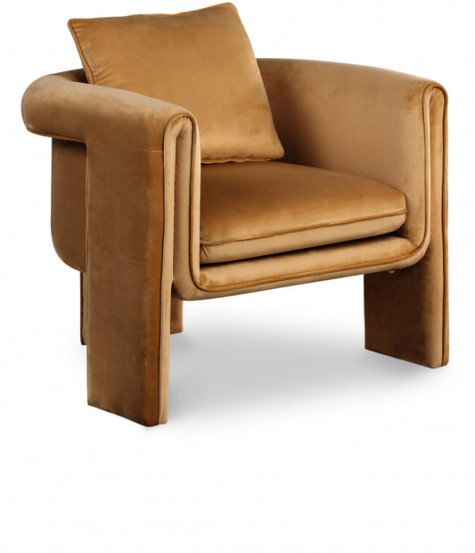 Brooklyn Cognac Accent Chair