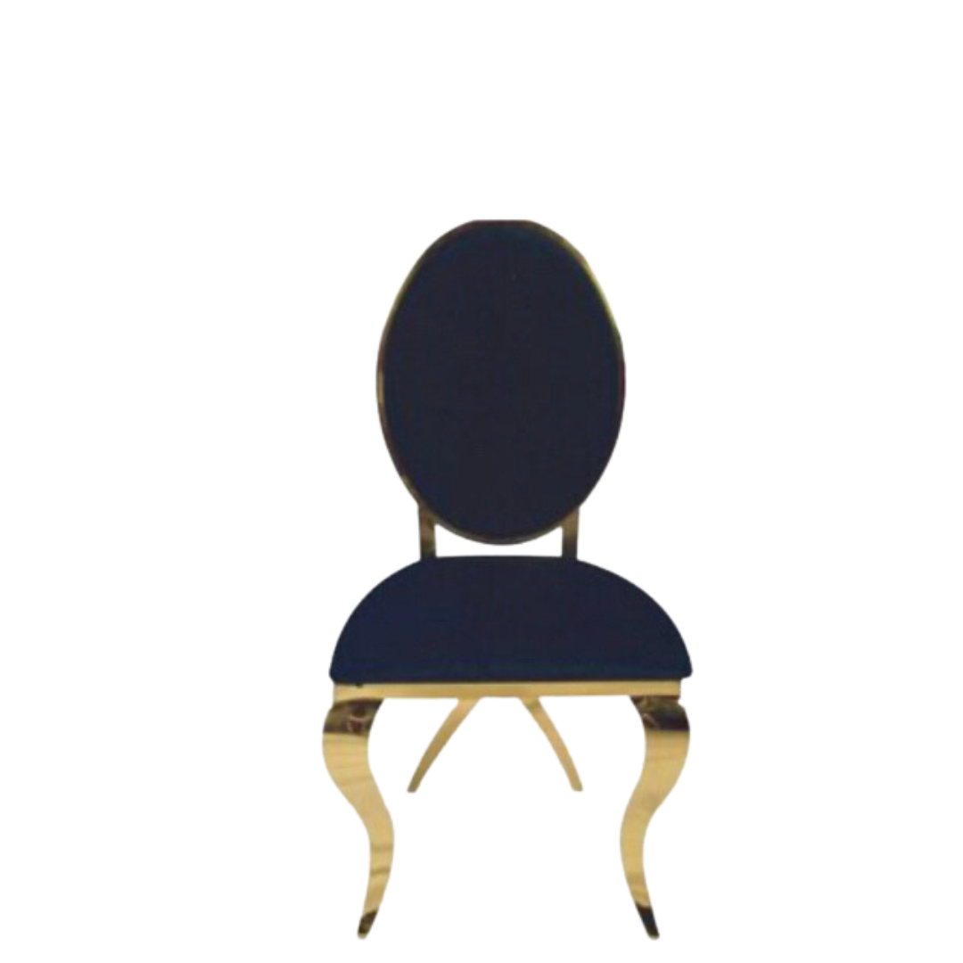 Via Black Cross Dining Chair
