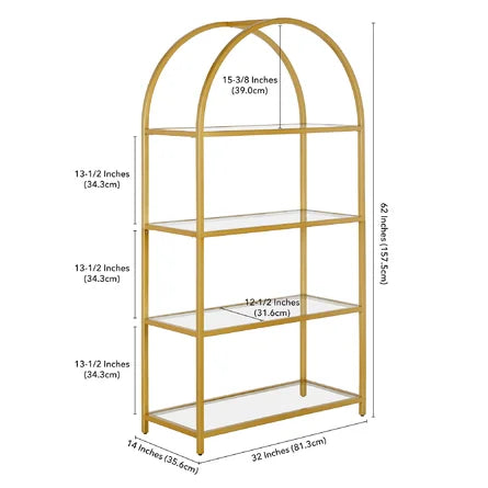 Belina Gold Shelve