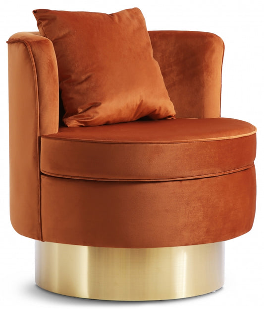 Kona Orange Accent Chair