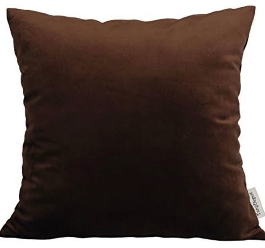 Brown Velvet Pillow