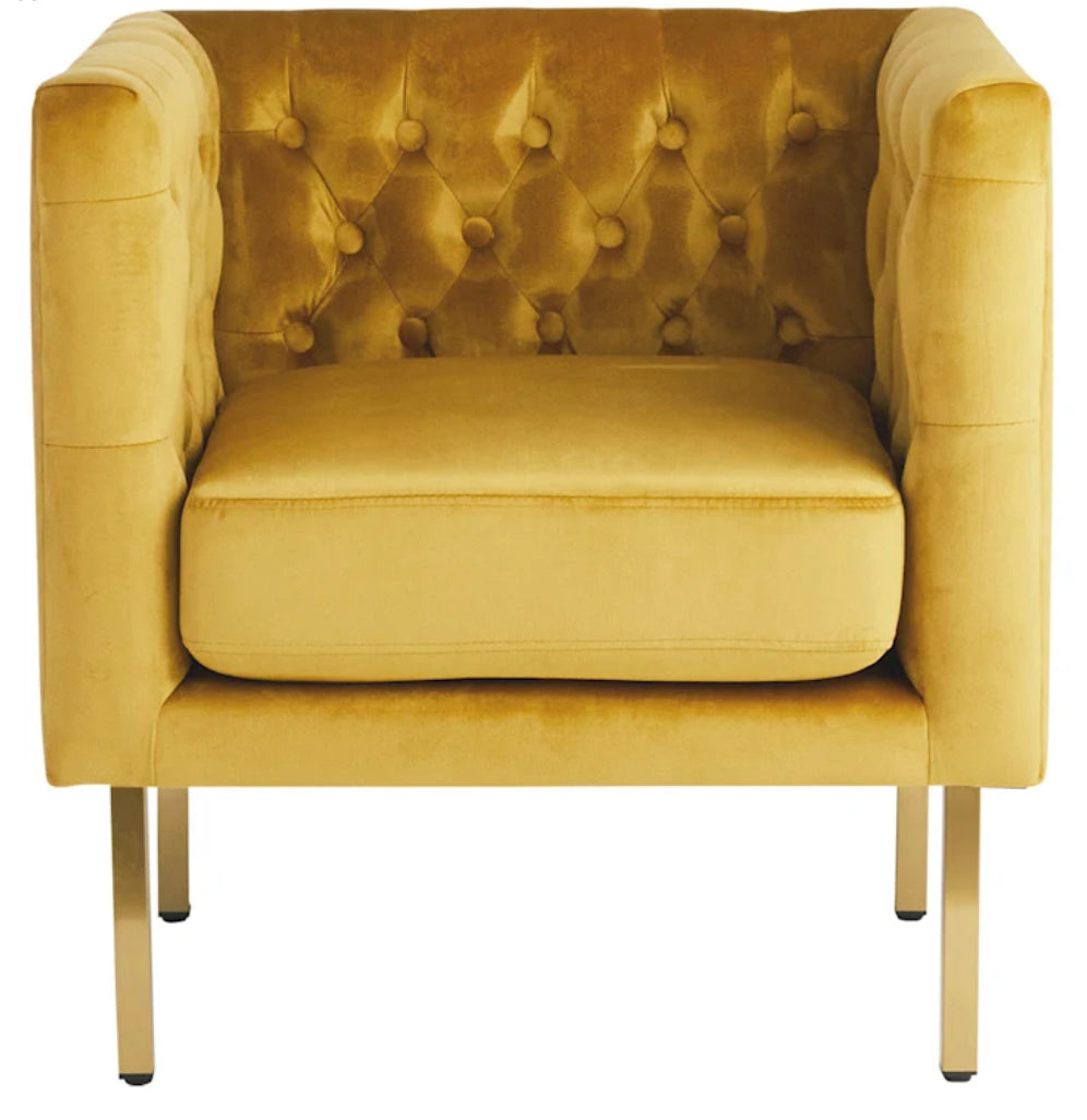 Mustard Accent Chair