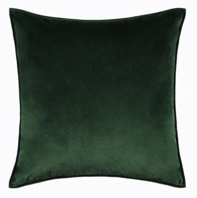 Green Emerald Velvet Pillow