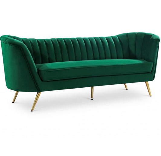 Shellac Green Sofa