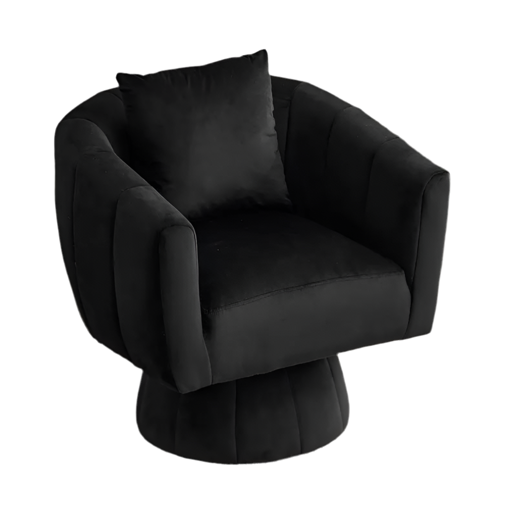 Lucy Accent Chair Black
