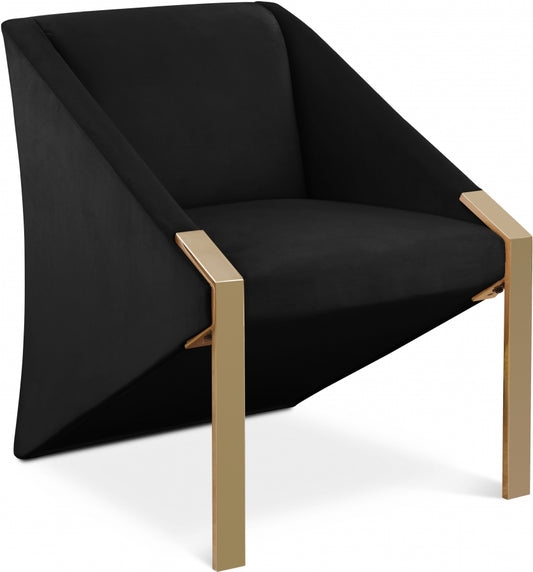 Mod Black Accent Chair