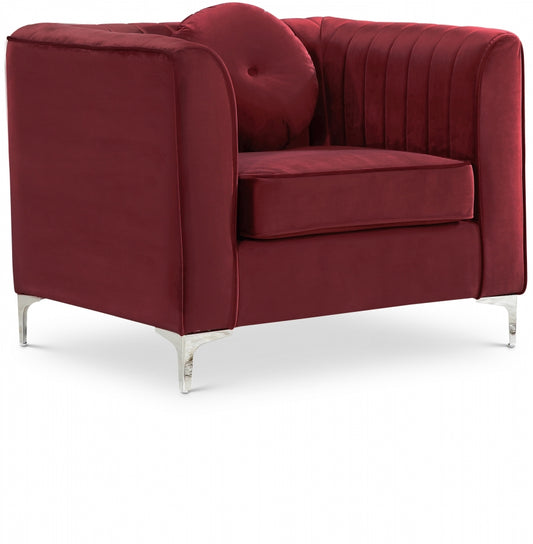 Madison Burgundy Accent Chair