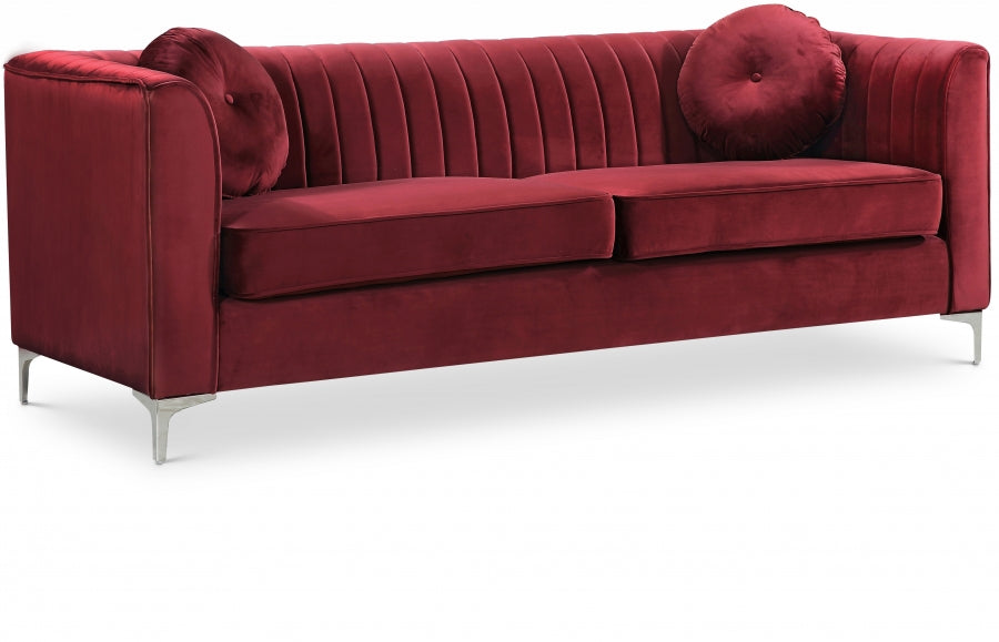 Madison Burgundy Sofa