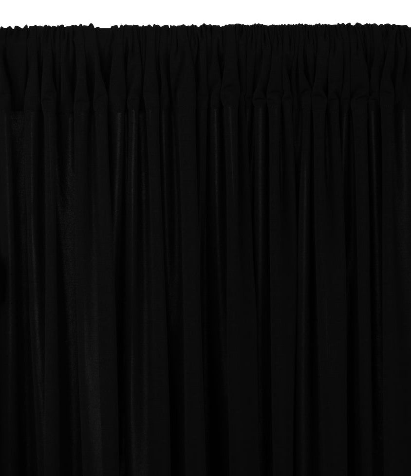 Scuba Black Draping