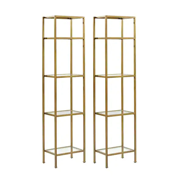 Buchanan 3 piece Gold Shelve