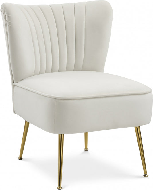 Ava Cream Accent Chair