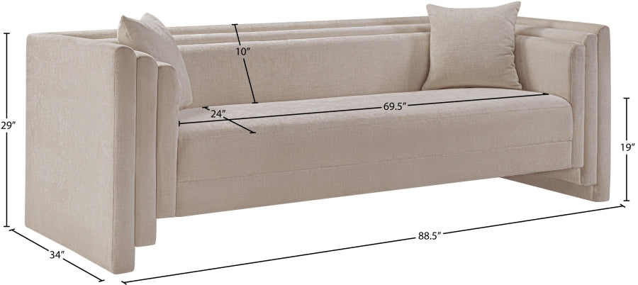 Kingsley Light Tan Sofa