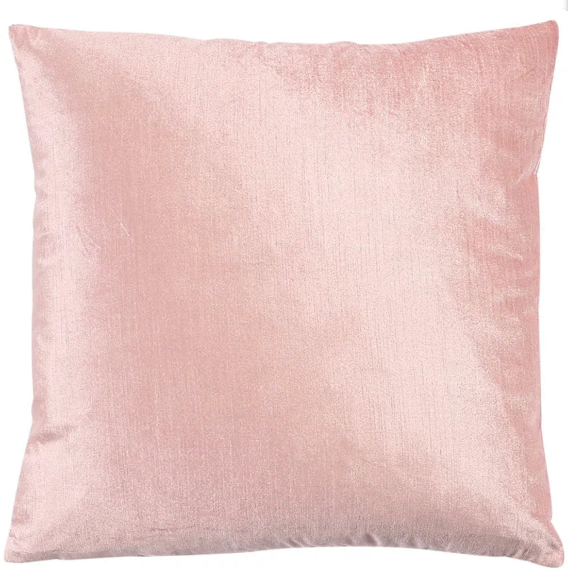 Light Pink Velvet Pillow