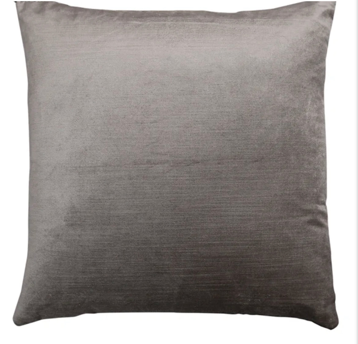Grey Velvet Pillow
