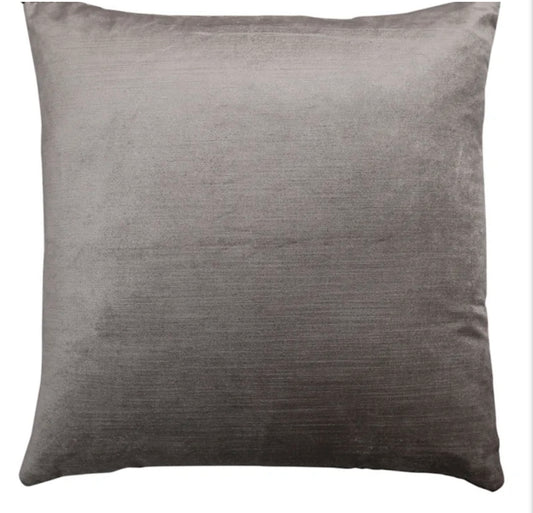 Grey Velvet  Pillow