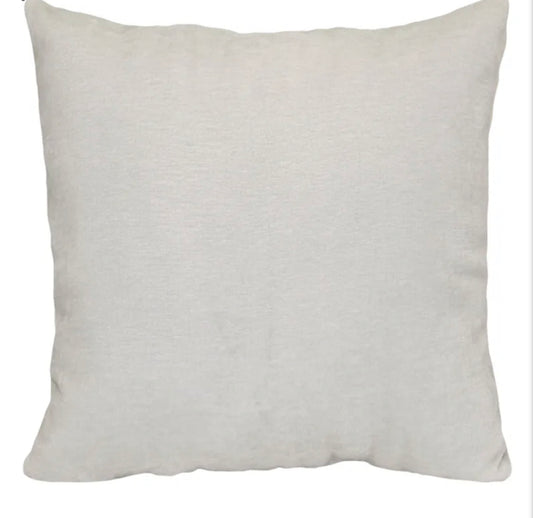 White Chenille Pillow