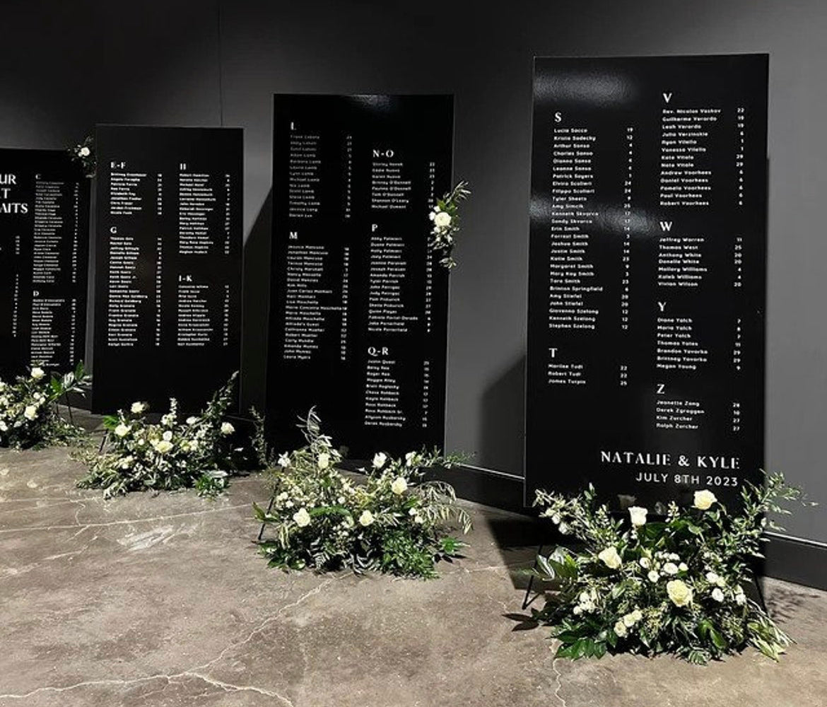 Custom Seating Charts