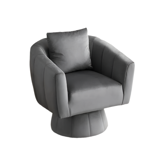 Lucy Accent Chair Gray
