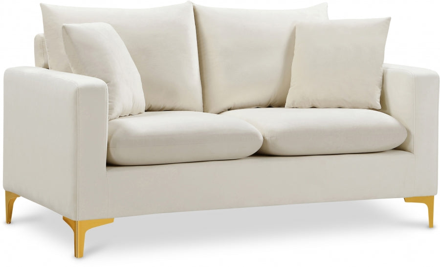 Lipton Cream Loveseat