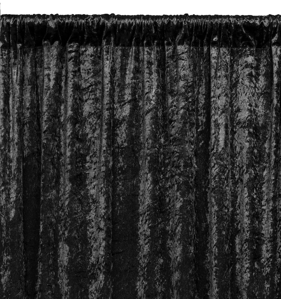 Velvet Black Draping