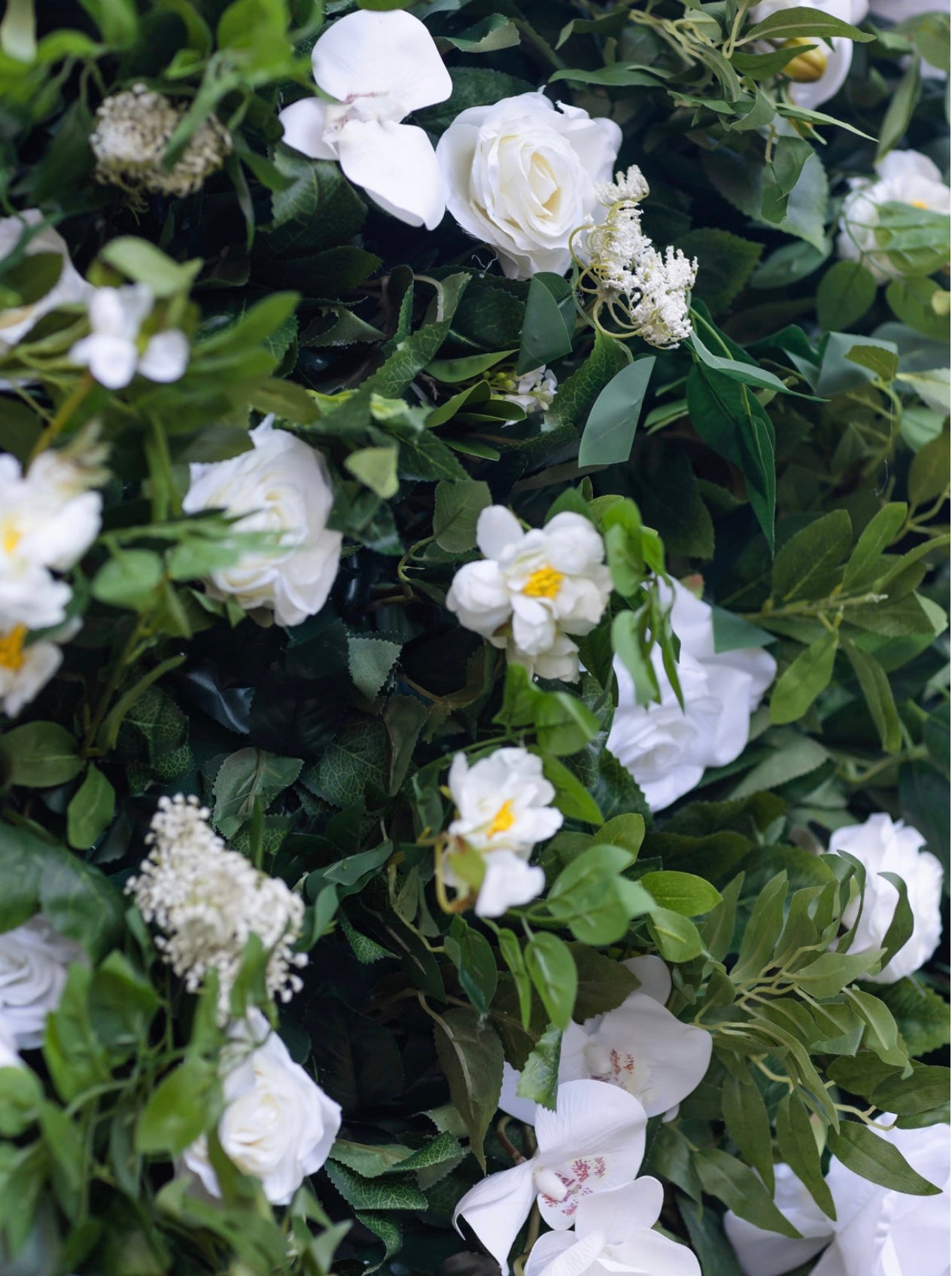 Floral Wall Greenery Backdrop