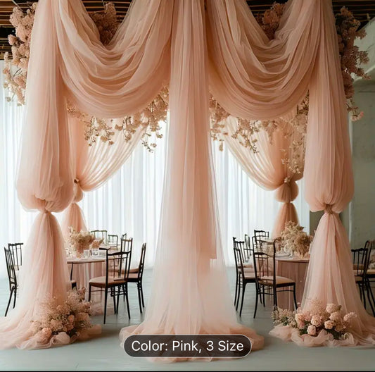 Square Drape Design Blush