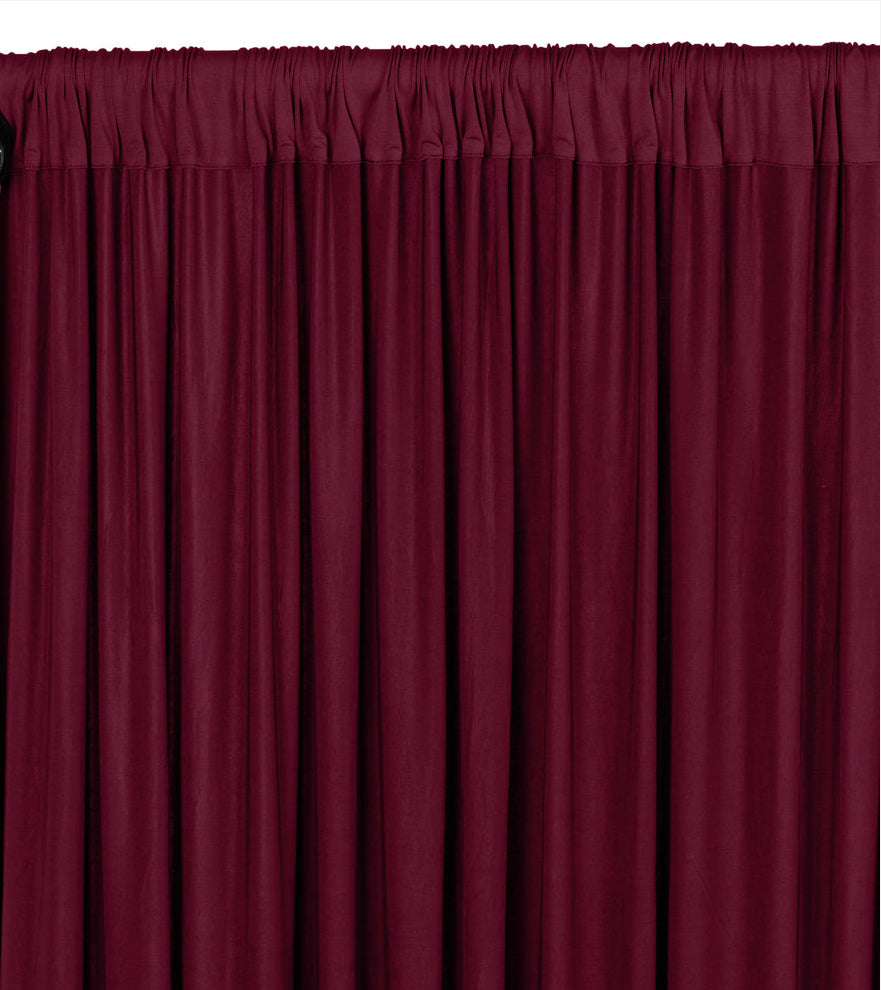 Scuba Burgundy Draping