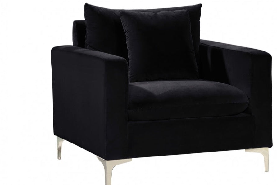 Lipton Black Accent Chair