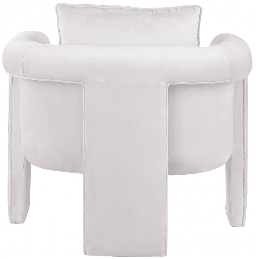 Brooklyn White Accent Chair
