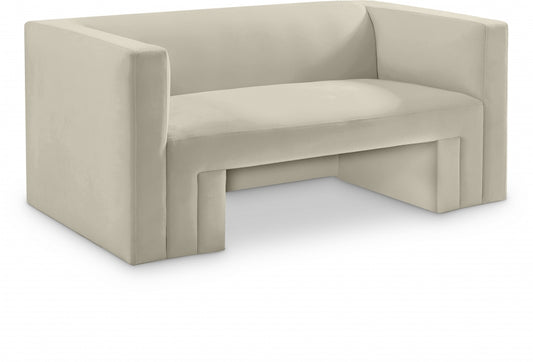Nadia Cream Loveseat