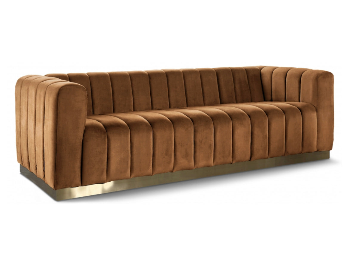 Addis Cognac Sofa