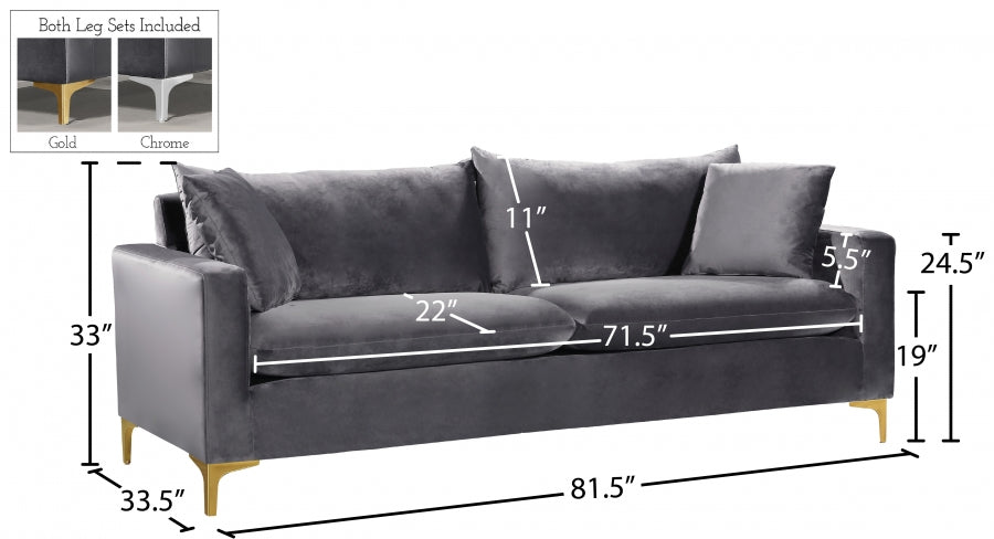 Lipton Grey Sofa