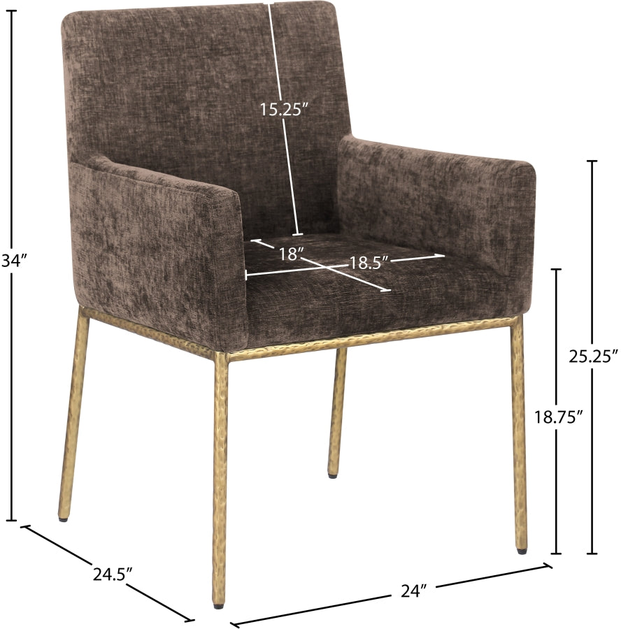 Acacia Accent Chair Brown