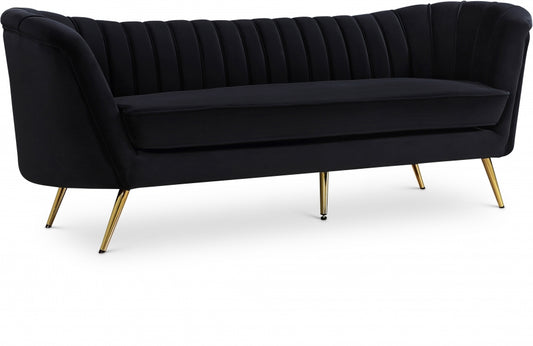 Shellac Black Sofa
