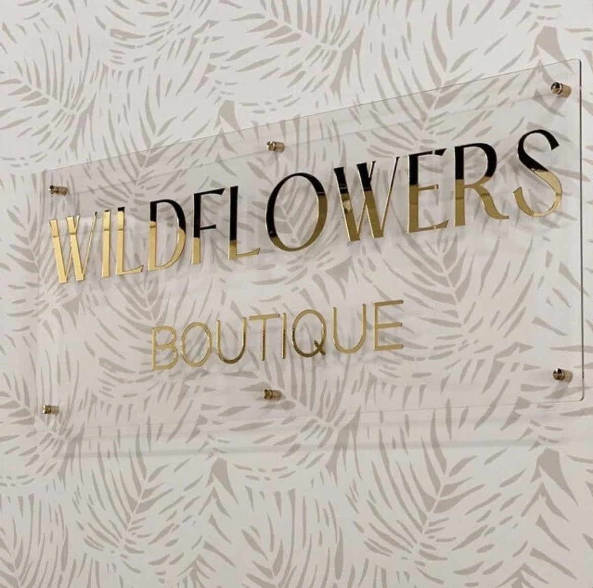 Custom Acrylic Signs